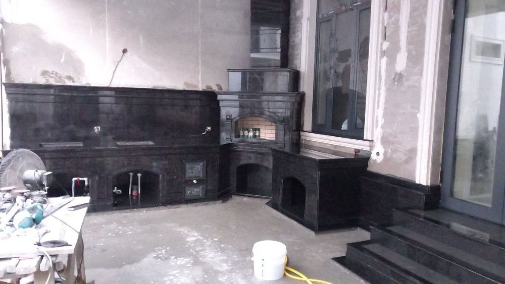 Строим очаг, летние кухни, барбекю