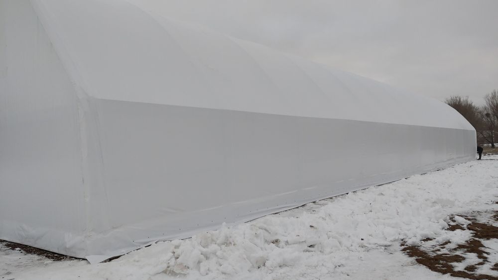 Изготовим ангар из ПВХ любой размер