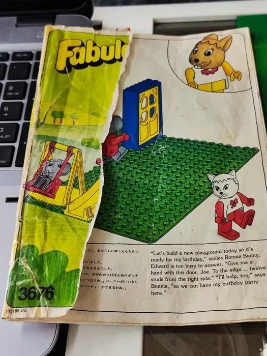 Лего 3676 lego fabuland 1989 г
