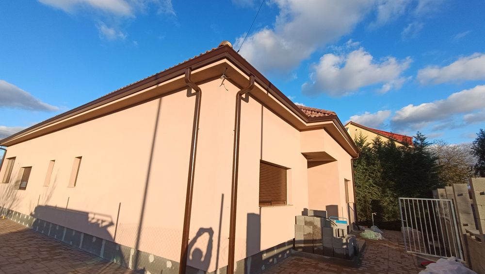 Jgheaburi aluminiu dintr-o bucată