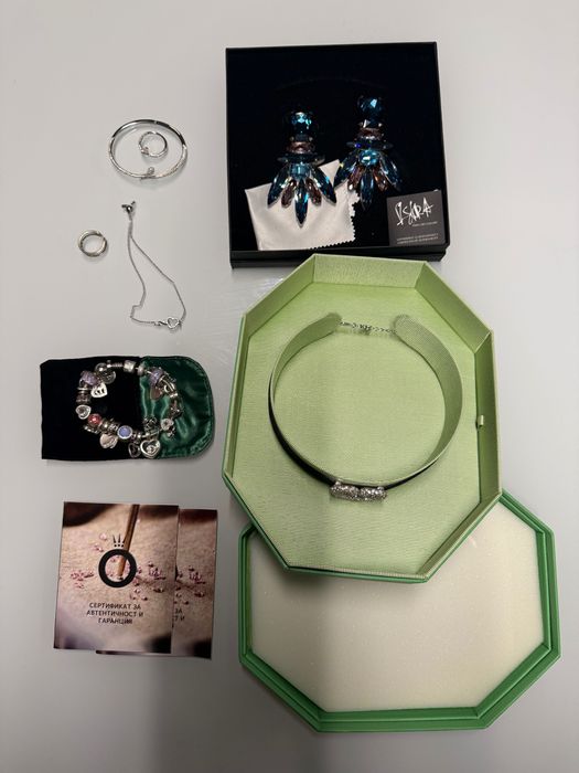 Бижута Pandora & Swarovski