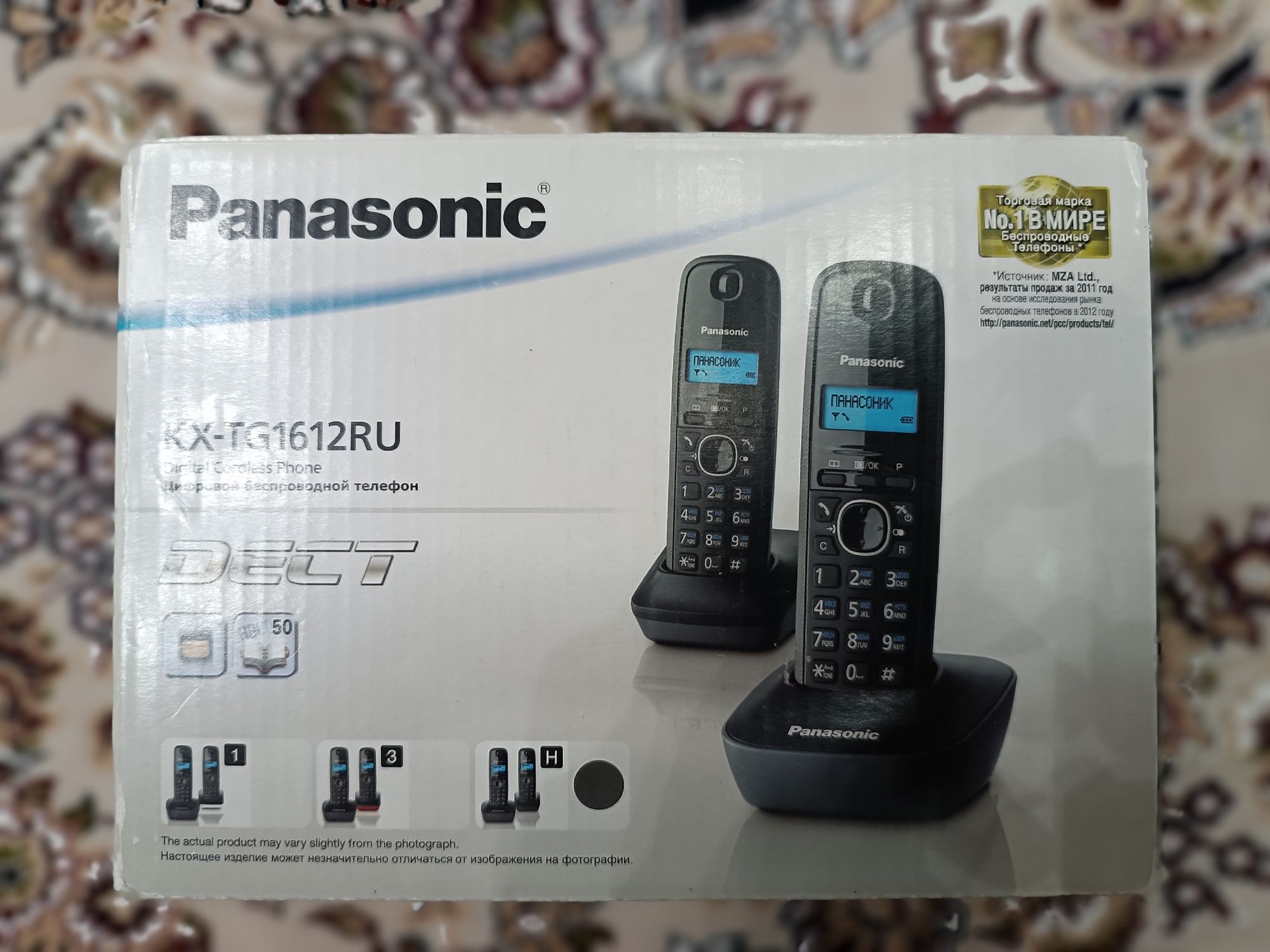 Радиотелефон PANASONIC KX-TG1612RU: 500 000 сум - Стационарные телефоны  Навои на Olx