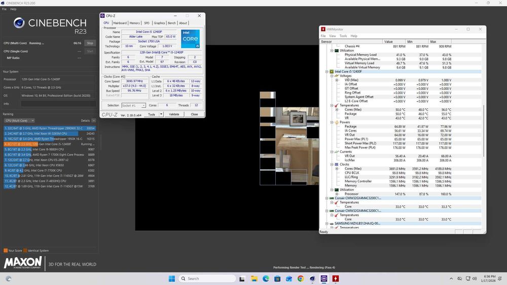 Геймърски компютър RX 5700 XT / i5-12400F – 1440p, напълно тестван