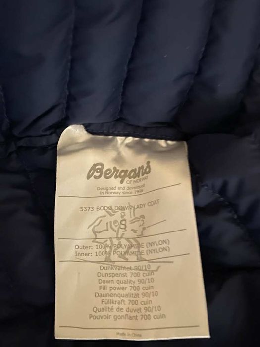 Оригинално яке Bergans of Norway с гъши пух