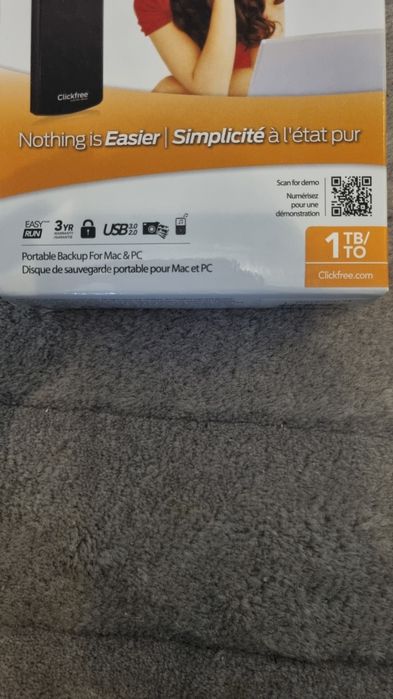 Hard disk 1Tb - Portable Backup Clickfree C2