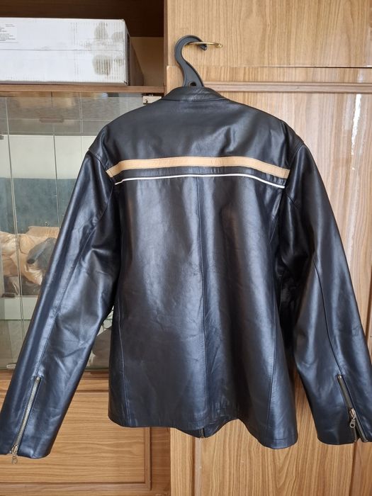 Кожаная куртка натуральный