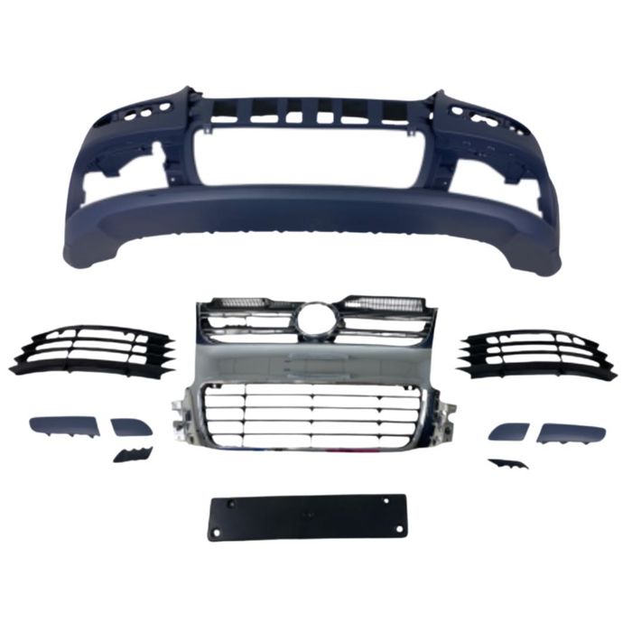 Предна Броня R32 Р32 VW Golf 5 Голф 5– Хром Решетка - НА СКЛАД!