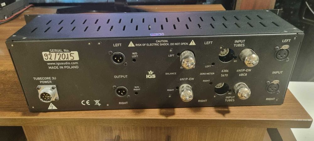 Vand compresor audio pentru mastering IGS Audio Tubecore 3U