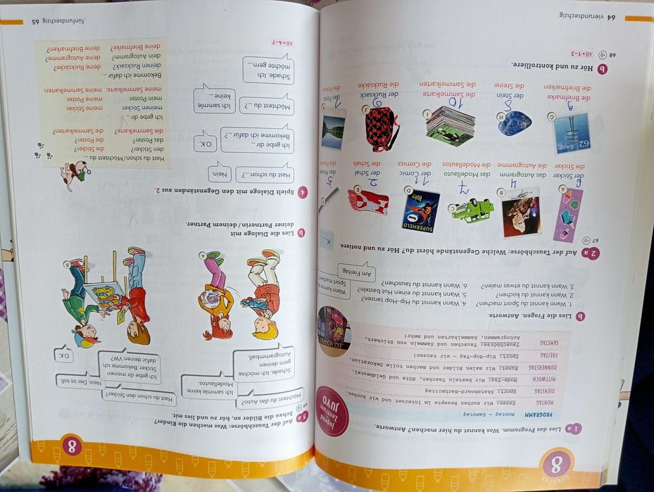 Учебник по немски език, Paul, Lisa und Co, A1.1, Kursbuch
