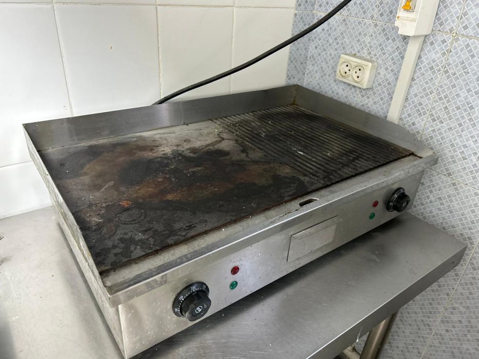 Морозильник и печь для бургер