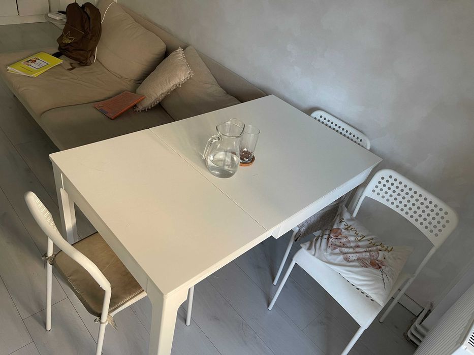 Masă extensibilă IKEA Ekedalen, dimensiuni 80/120x70 cm