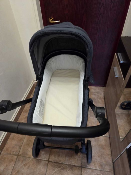 Carucior 3 in 1 Chicco Seety, Kory Plus 87146, BostonGrey, 0 luni+