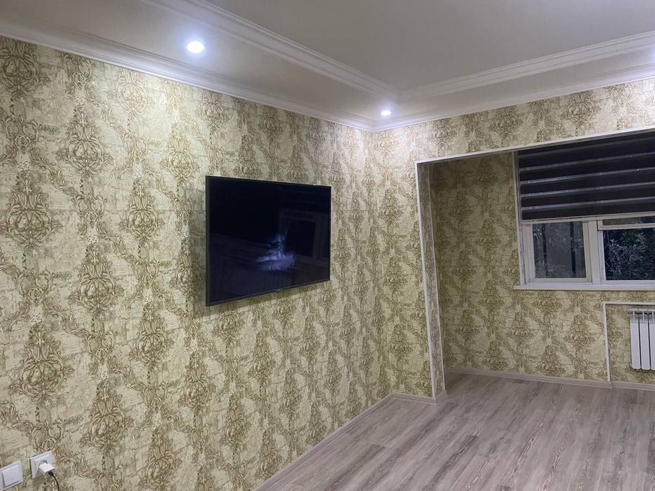 Квартира на метро Ойбек 2/6/9 общ пл 60м  Евро с обстановкой