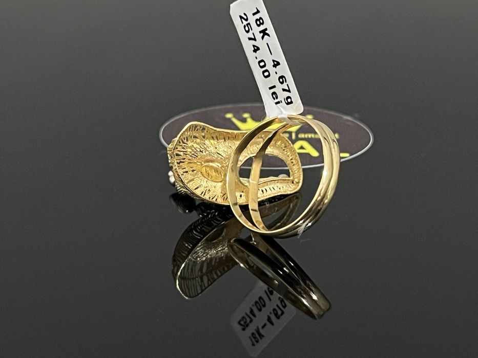 Bijuteria Royal CB : Inel dama aur 18k 750  4,67gr