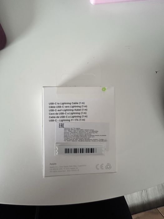 Кабель usb-c to lightning