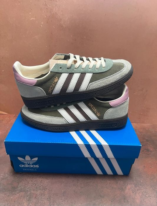 Adidas Handball Spezial silver green magic mauve