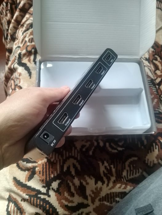 Hdmi splitter  4 канала новый
