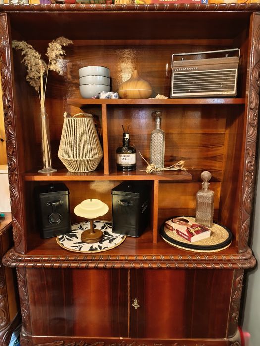 Mobilier vintage lemn masiv