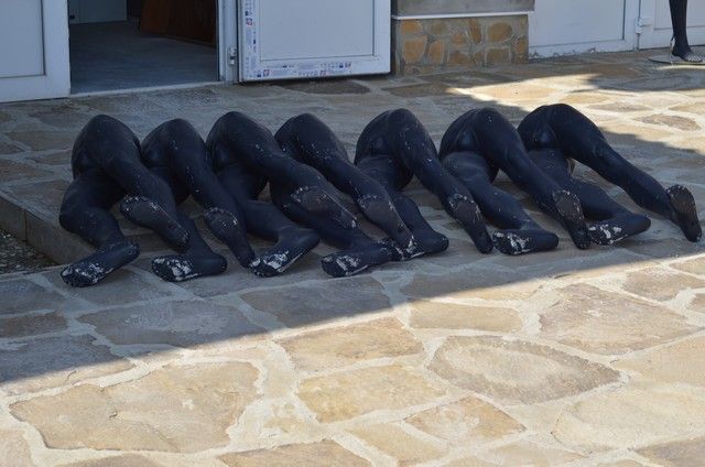 Манекени за дрехи половинки