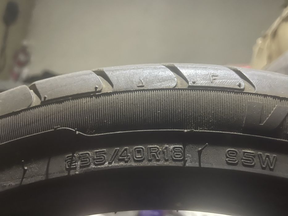 Резина бу 18-19 размеры 16-