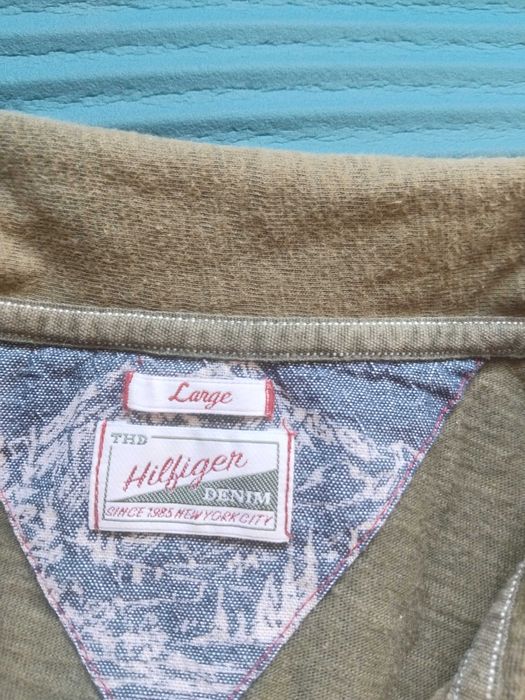 Tommy Hilfiger 100% оригинална мъжка тениска с яка