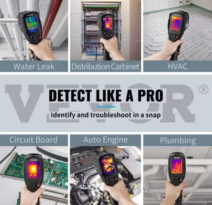 vevor camera termica cu laser noua