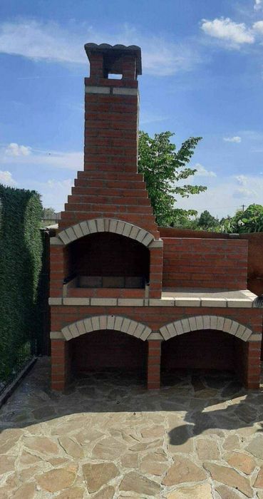 Cuptor țărănesc din cărămidă/gril