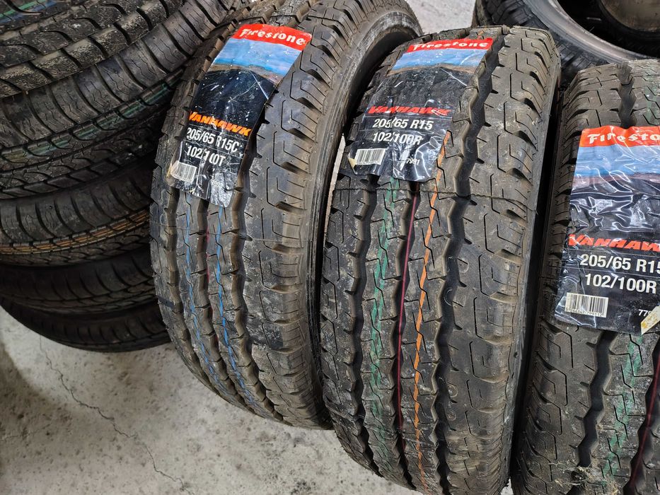 4бр.НОВИ летни гуми FIRESTONE 205 65 15 цена за брой