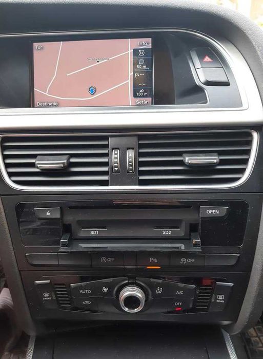 Update Harta meniu si voce limba romana Audi A4, A5, A6, A8, Q5, Q7