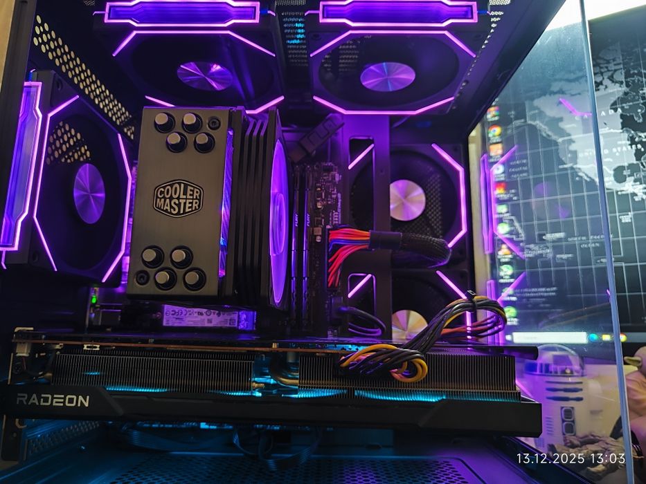 Геймърски i5 14400f, RX 6700 XT 12GB, RAM 32GB DDR4, SSD 512GB NVME