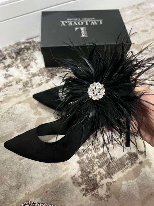 Туфли из натуральной замши