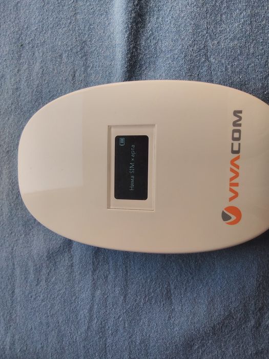 бисквтка- рутер със сим карти за  мобилен интернет на Виваком България