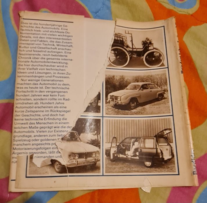 книга 100 години автомобили на немски език