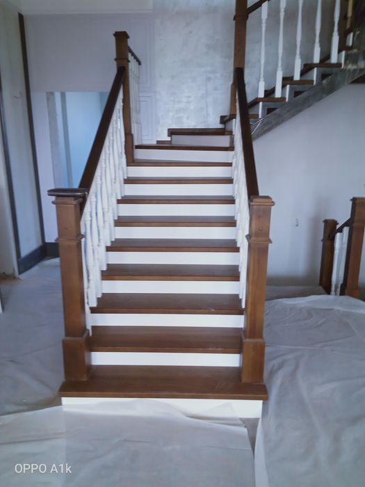 Изготовление деревянных лестниц