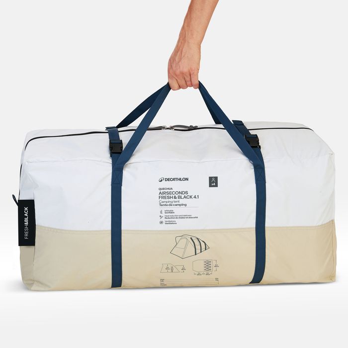 Cort camping gonflabil 4 persoane Air - produs resigilat Decathlon