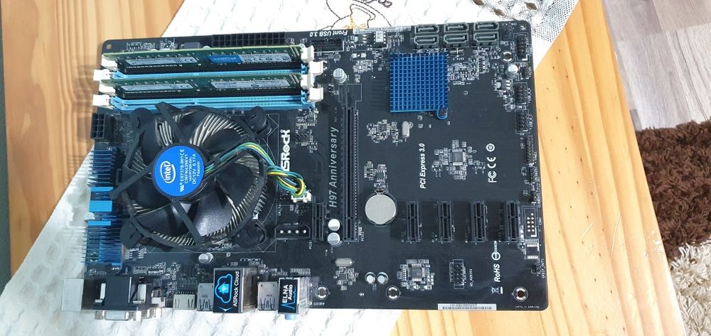 Kit complet ddr3 cu Rx 570 4GB RED DEVIL