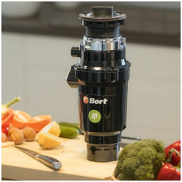 Автоматический измельчитель пищевых отходов под раковину от BORT.