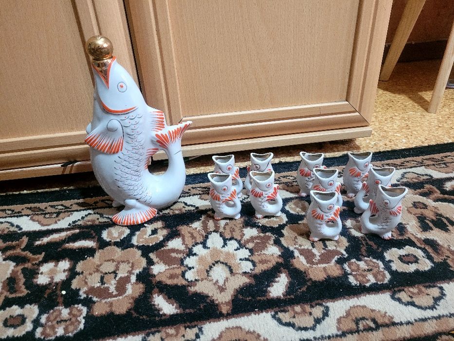 Набор сервиз рыбки