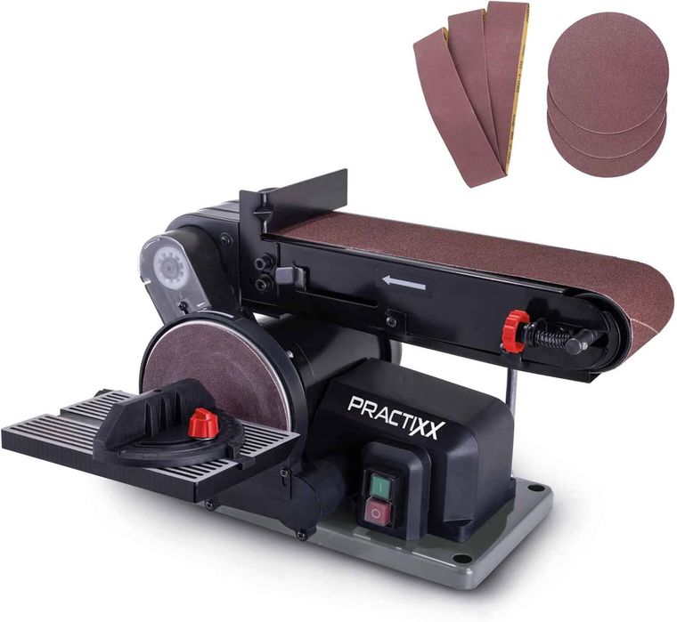 Polizor cu banda si disc prctix scheppach