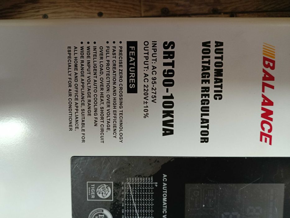 Продается стабилизатор 10000va(10kva) б/у