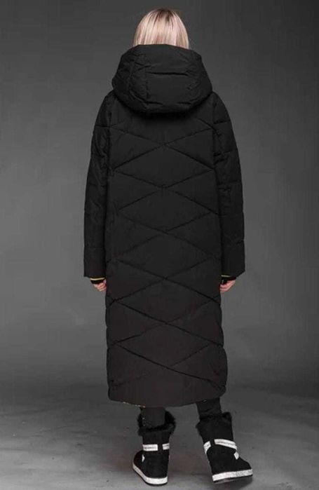 Пуховик зимний теплый