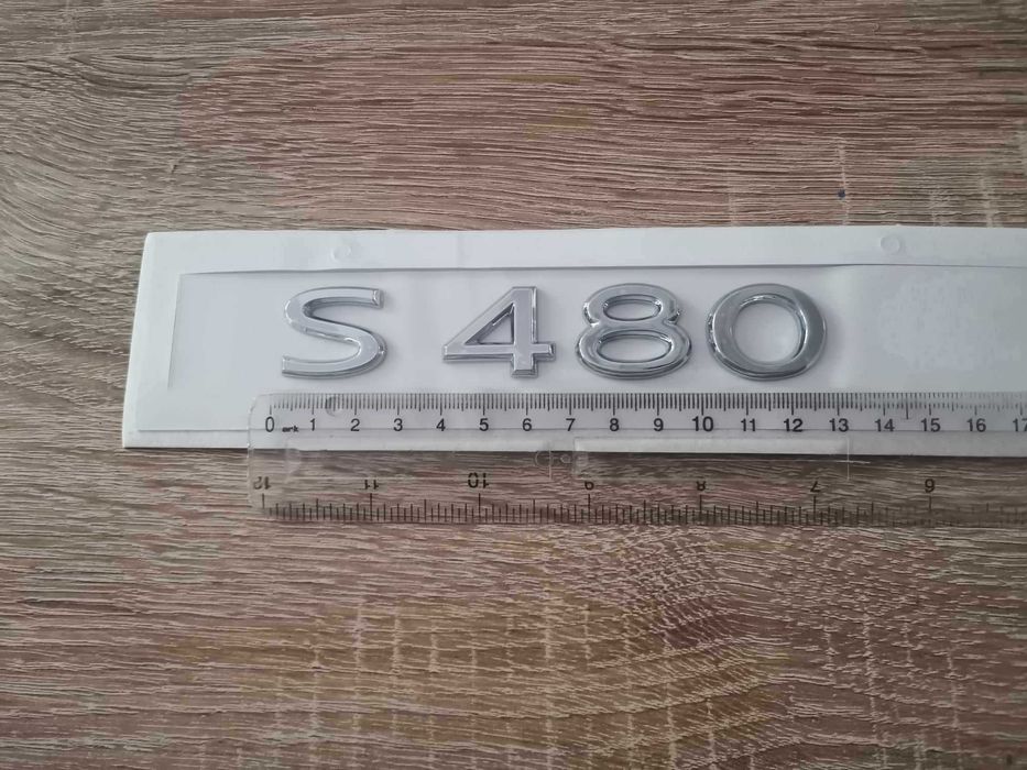 Надпис нов стил Mercedes Benz S 480 W223