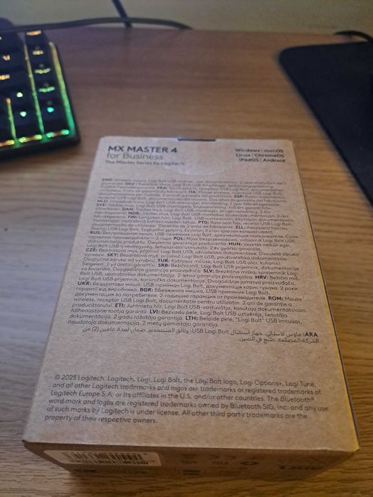 Mouse Logitech MX master 4 sigilat
