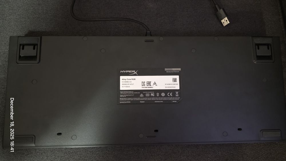 Tastatura gaming HyperX Alloy Core RGB