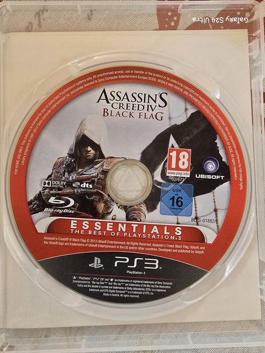 Продавам Assassin's creed IV Black flag за PlayStation3