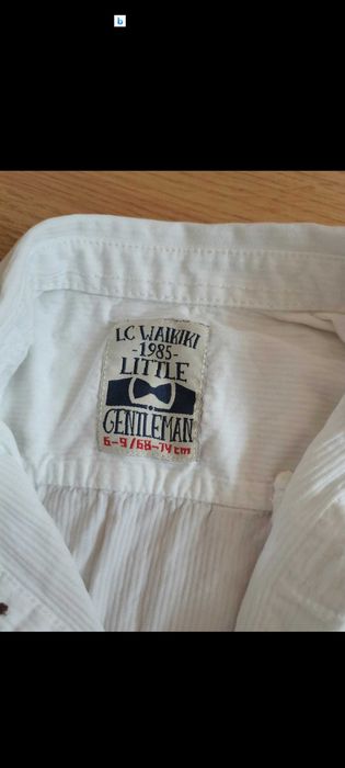 Cămașă eleganta/eveniment 6-9 luni LC Waikiki