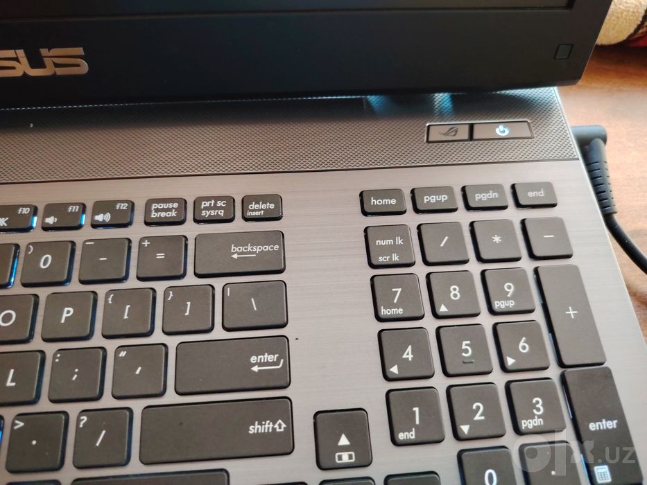 Noutbuk asus g75vw modeli