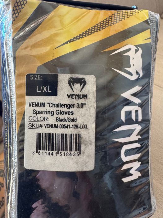 ММА Спаринг Ръкавици Venum Challenger 3.0 Black/Gold