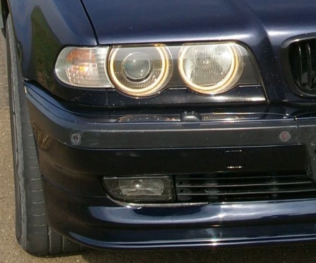 Накладка на бампер БМВ е38