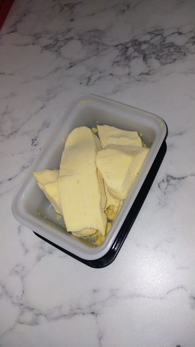 Домашние масло курт каймак